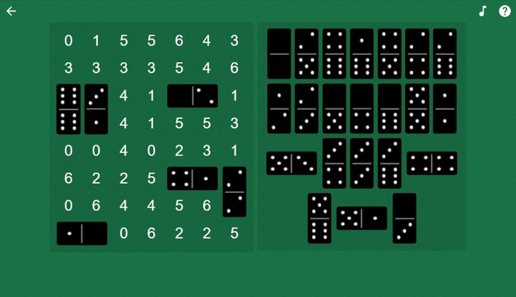 多米诺数字截图