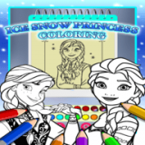 Ice Princess Snow Coloring Book(冰雪公主着色簿)