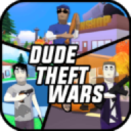 沙盒模拟器盗贼战争(Dude Theft Wars)