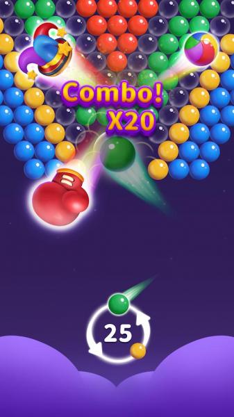 Bubble shooter(泡泡龙益智王国)截图